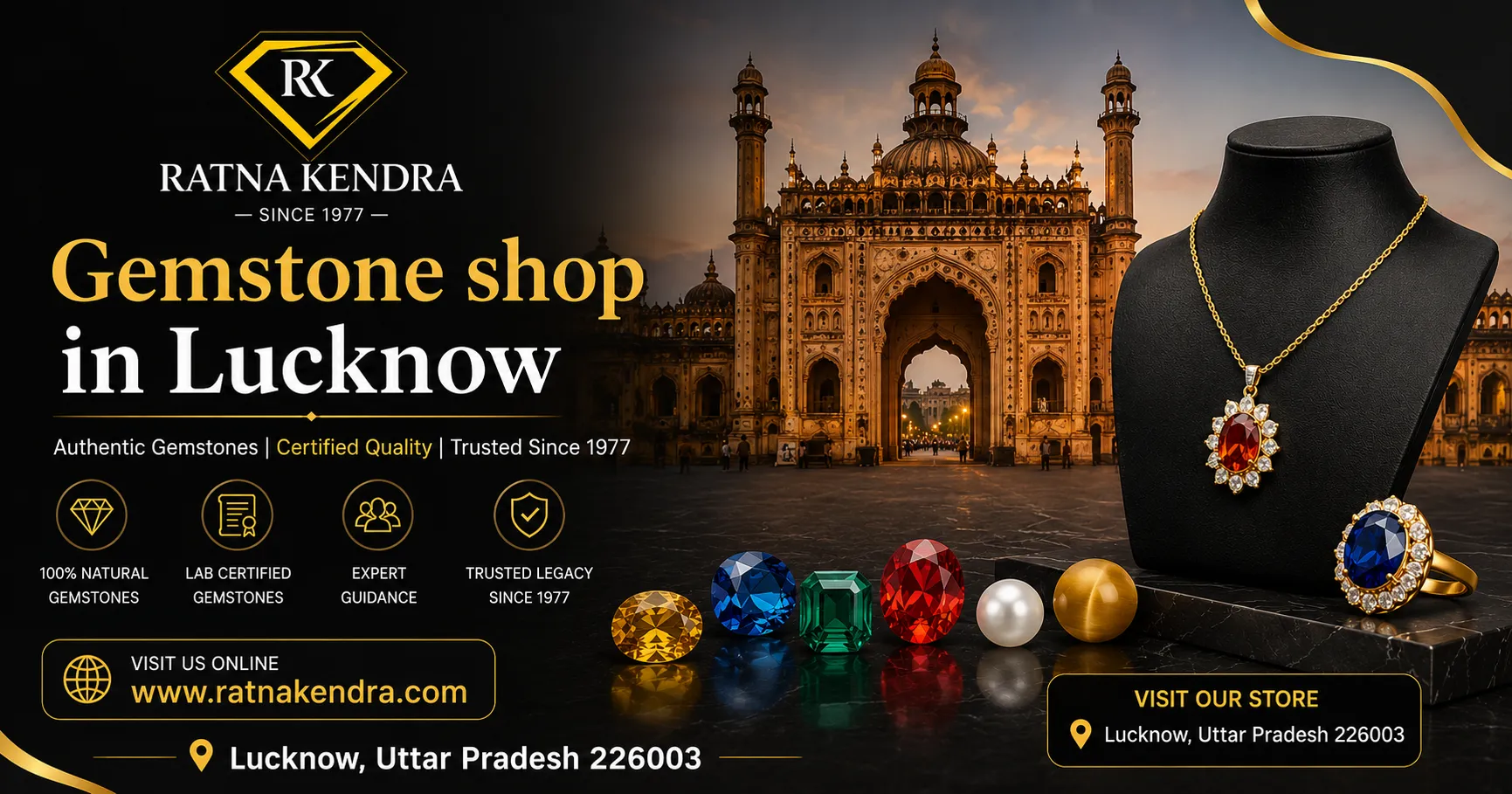 How to Choose the Best Gemstone Shop in Lucknow Easily