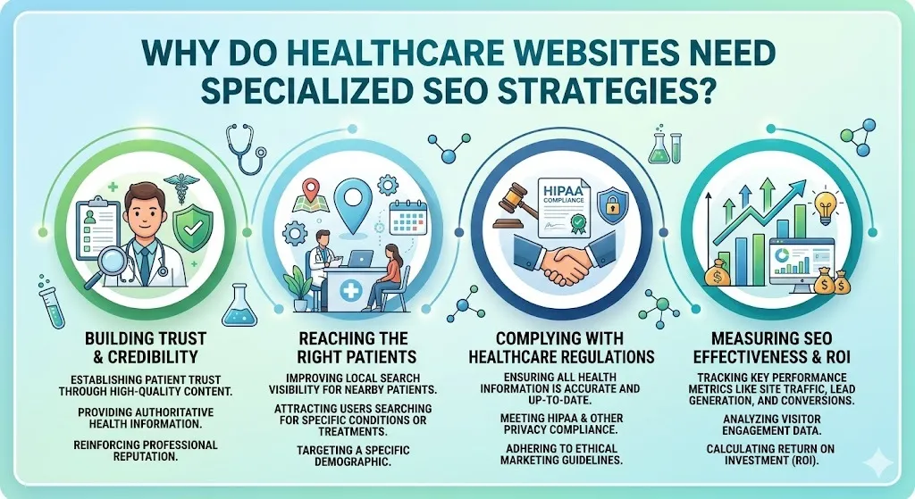 Why Do Healthcare Websites Need Specialized SEO Strategies?