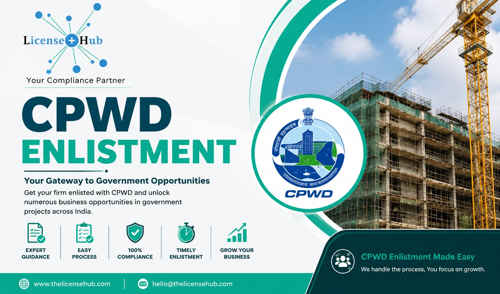 What Is CPWD Enlistment and Why Contractors Need It Today