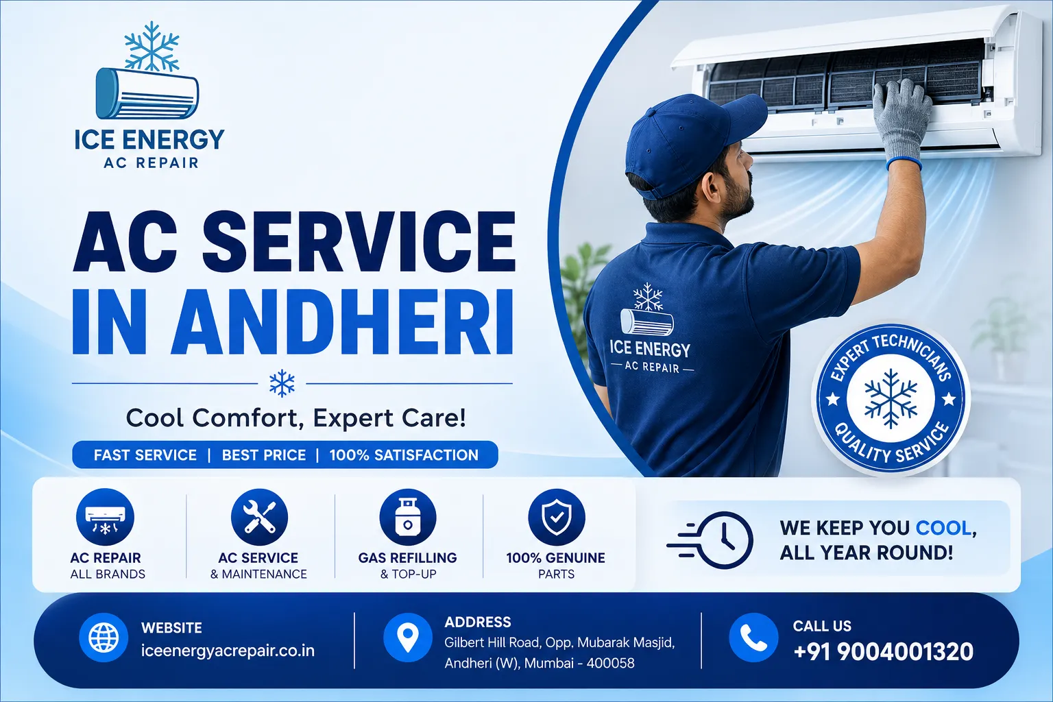 AC Service in Andheri: Complete Guide to Professional Air Conditioning Maintenance