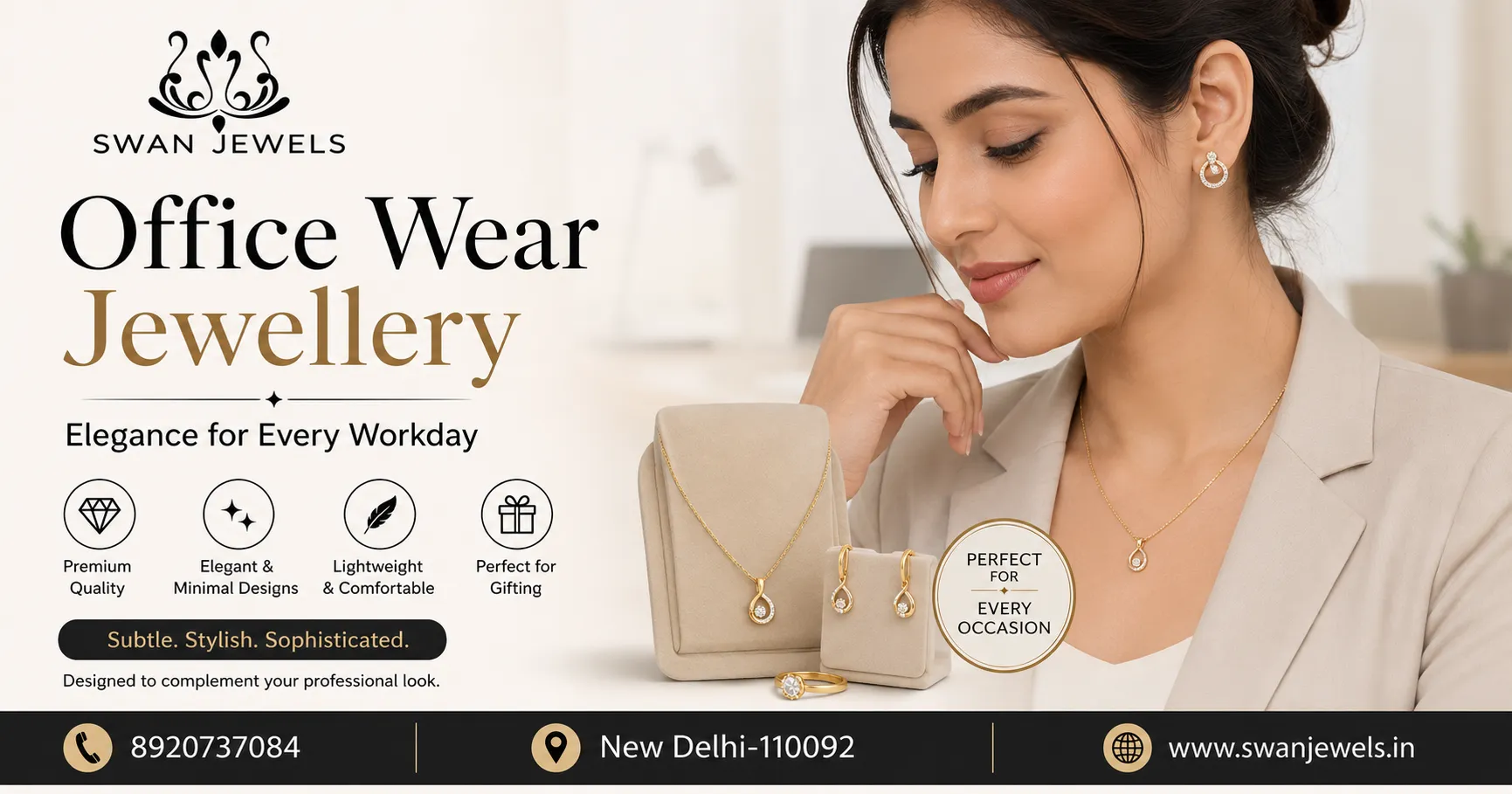 What Is Office Wear Jewellery and Why Professionals Prefer It Daily