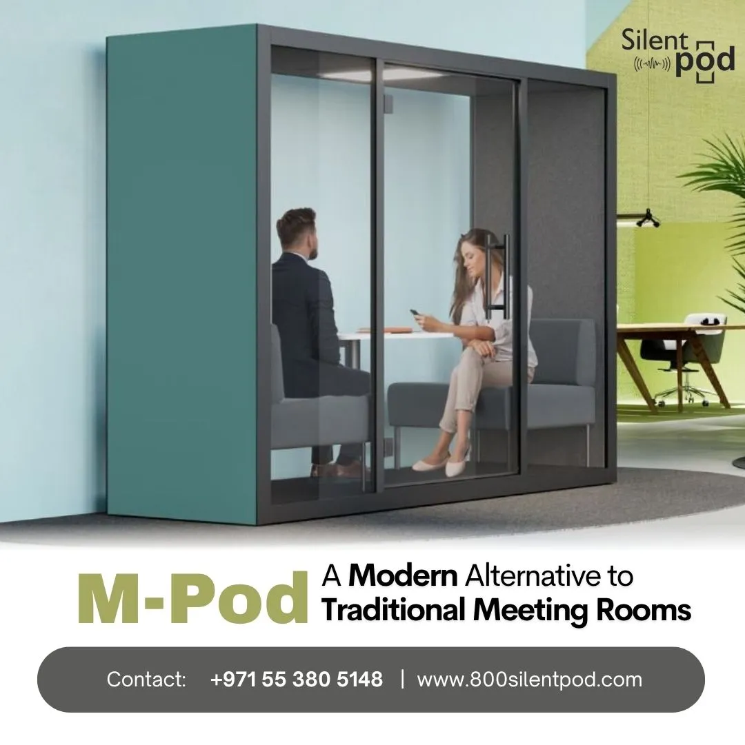 M-Pod: A Modern Alternative to Traditional Meeting Rooms