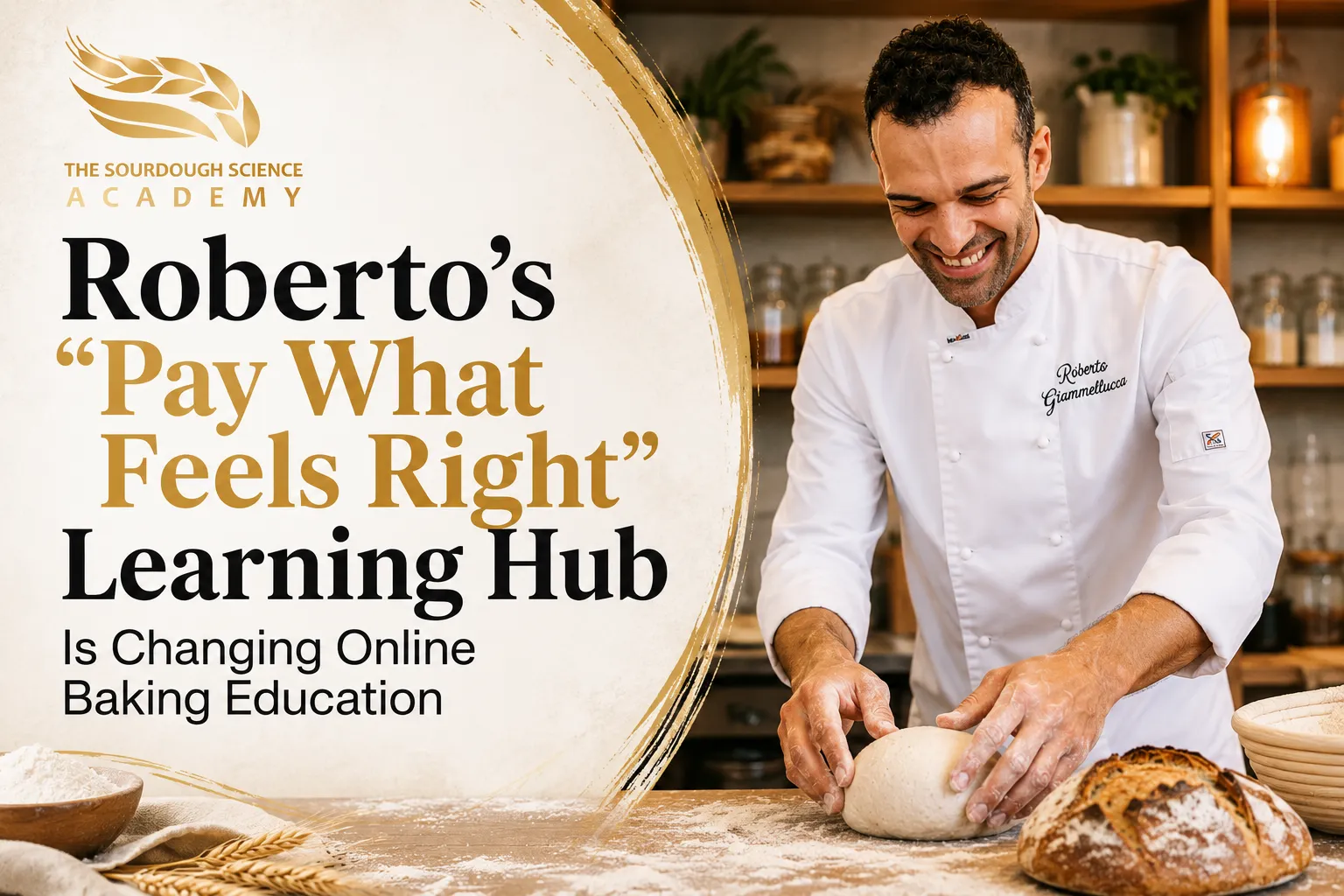 Roberto’s “Pay What Feels Right” Learning Hub Is Changing Online Baking Education