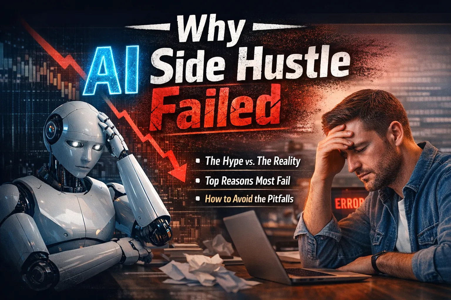 Why Your AI Side Hustle Failed: The 7 Real Reasons Nobody Talks About | ProfitZeno