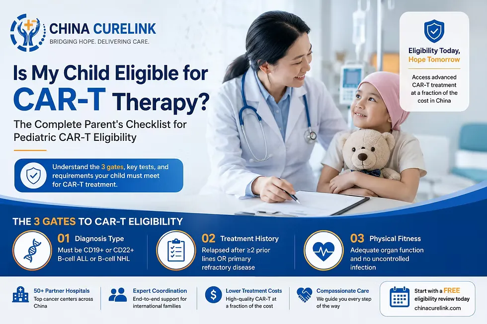 Pediatric CAR-T Therapy: Advanced Treatment Options for Children