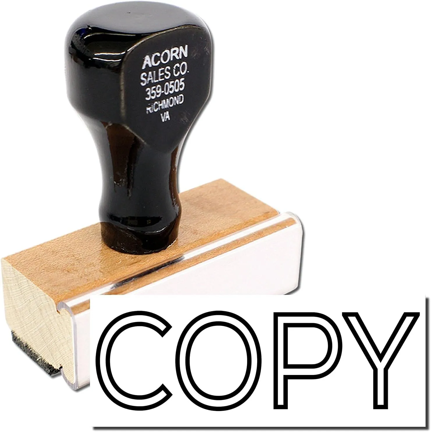 Large Outline Copy Rubber Stamp – Reliable Office & Banking Stamp Solutions by Acorn Sales