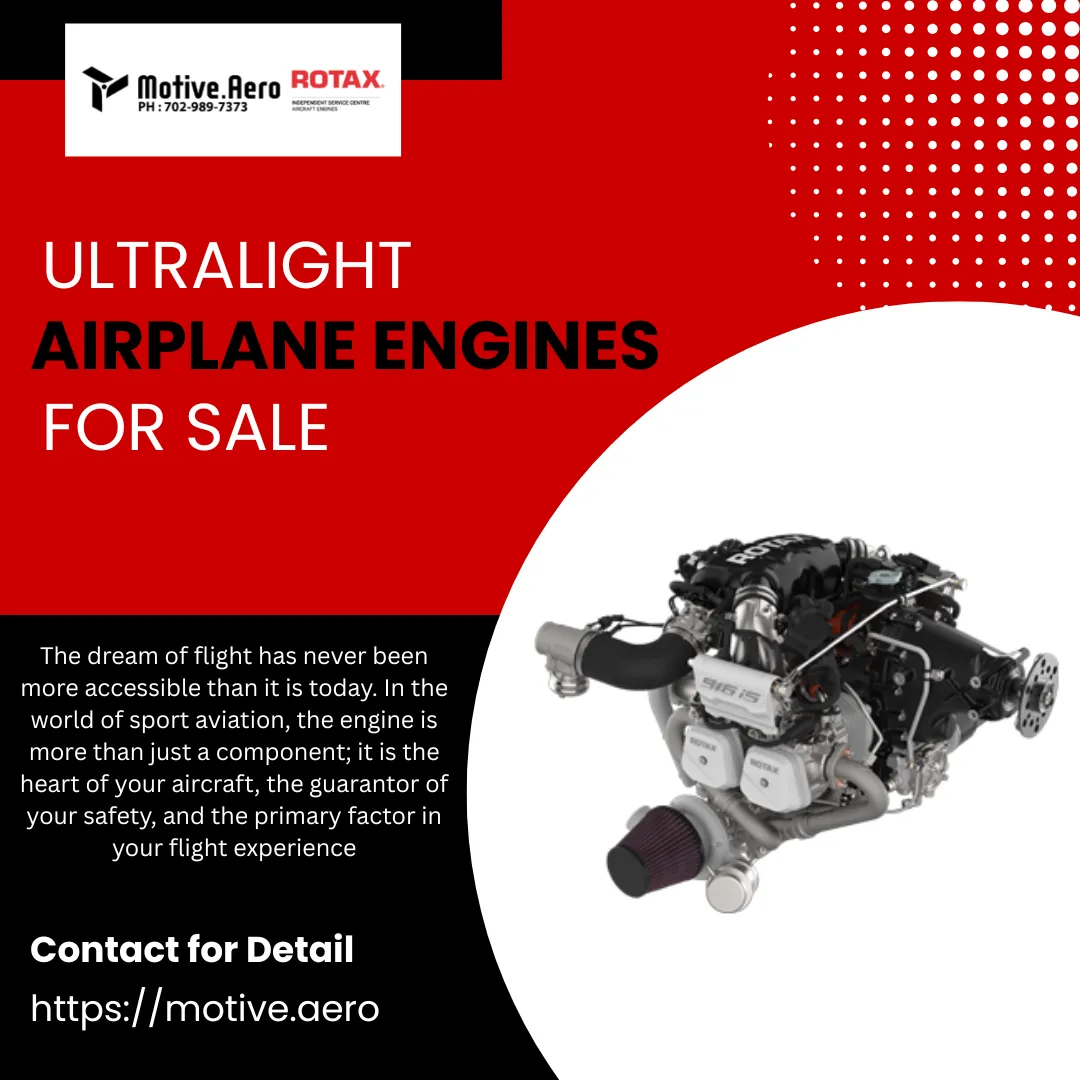 Powering Your Passion: A Guide to Ultralight Airplane Engines for Sale and the Rotax Standard