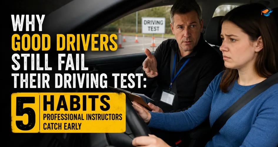 Why Good Drivers Still Fail Their Driving Test: 5 Habits Professional Instructors Catch Early