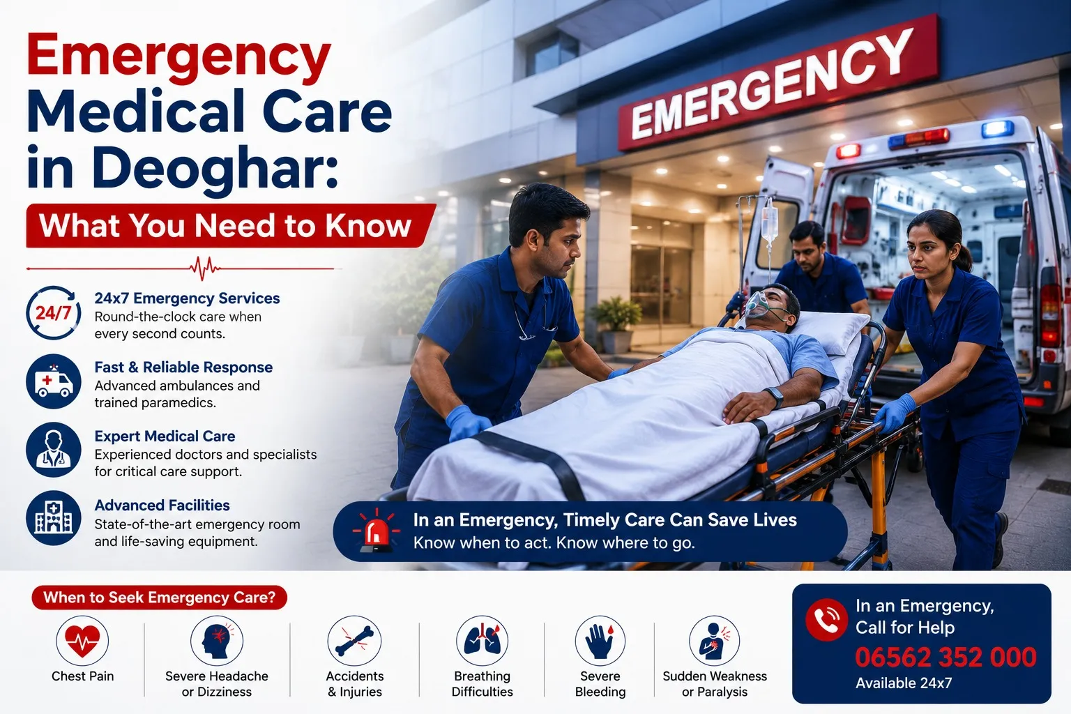 Emergency Medical Care in Deoghar: What You Need to Know