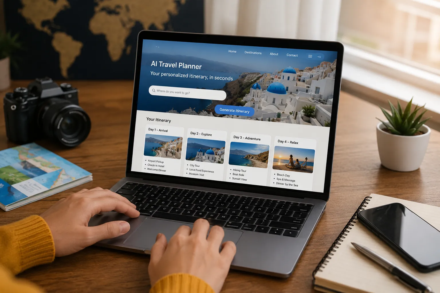 Why Tourism Websites Are Using AI for Personalized Itineraries?