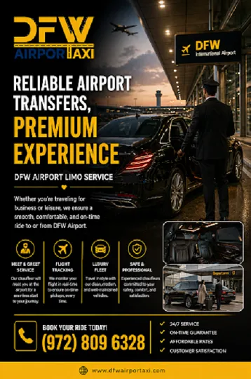 Travel Smarter in Melissa TX: Why Airport Taxi Services Are in High Demand