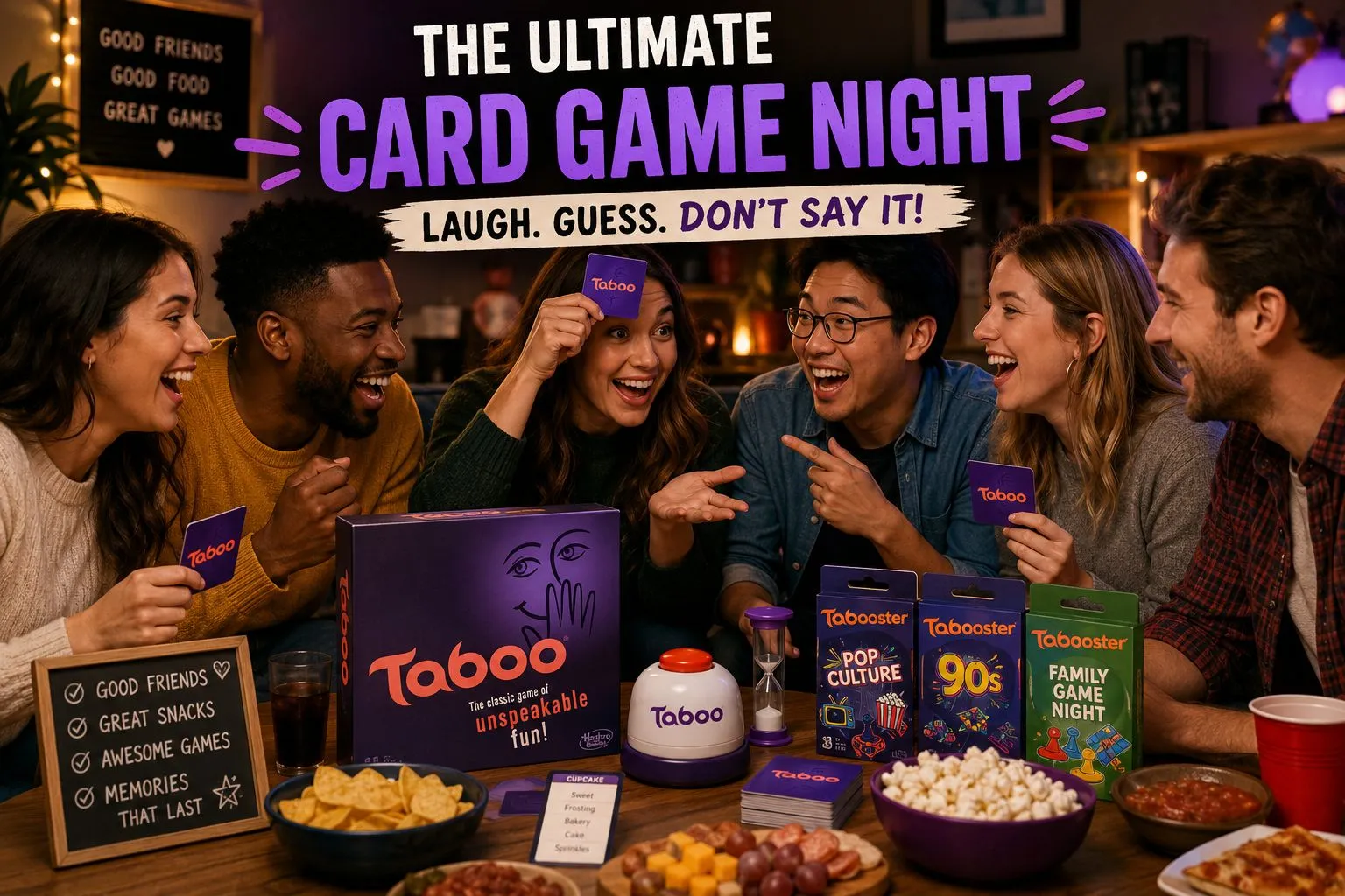 Why Are Taboo Cards Essential for Game Night?