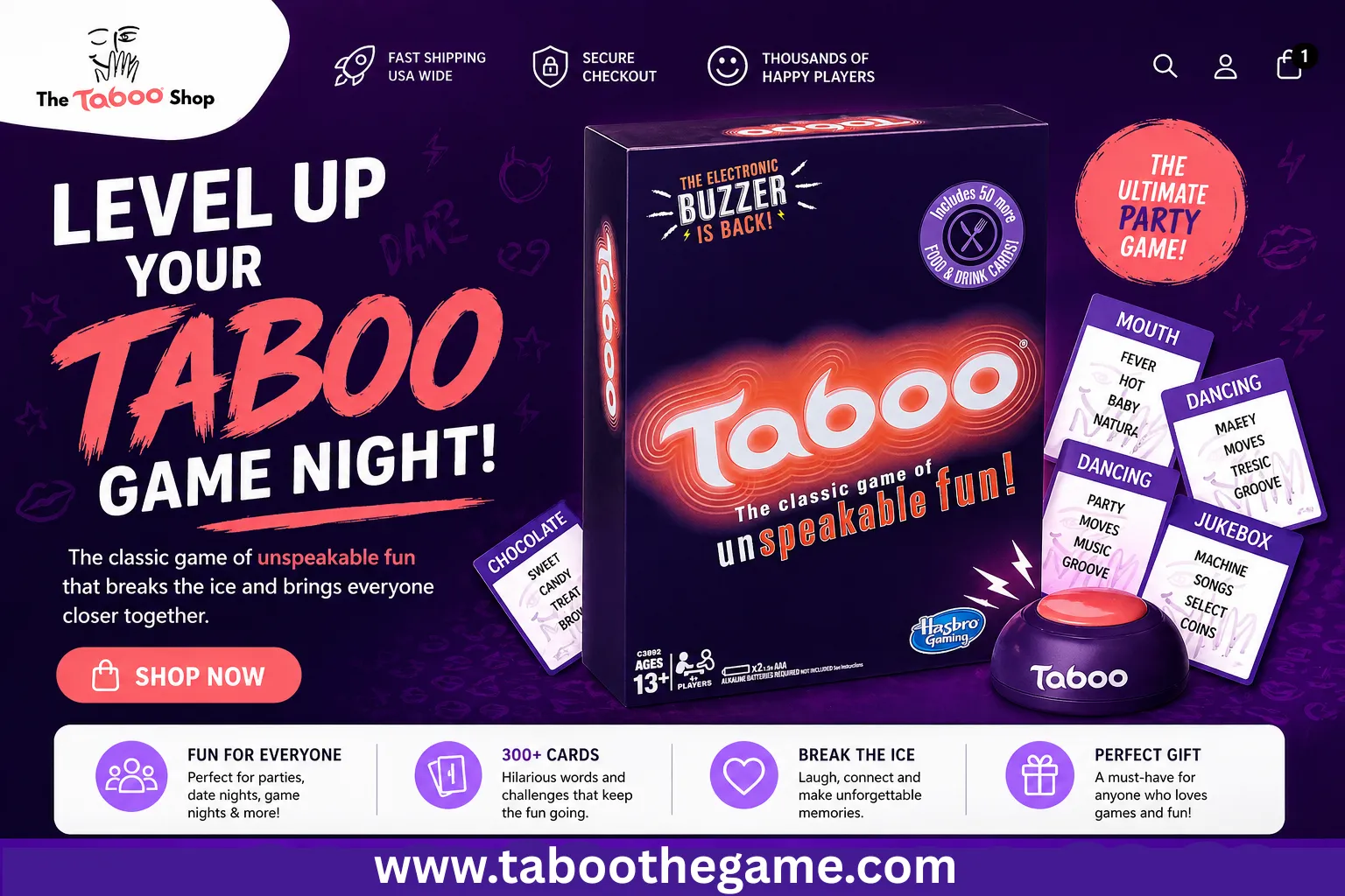 Why Are Taboo Cards Essential for Game Night?