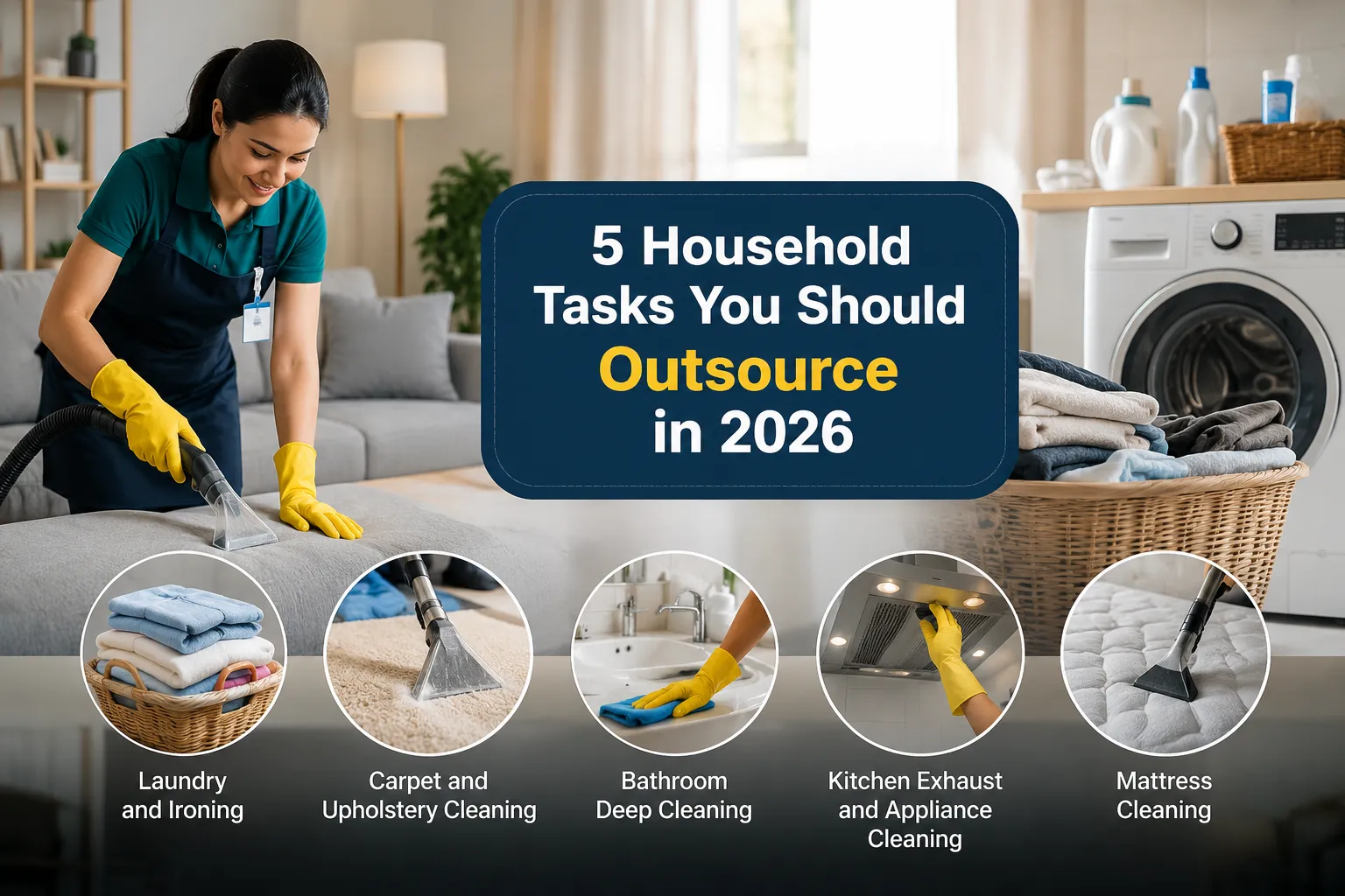 5 Household Tasks You Should Outsource in 2026