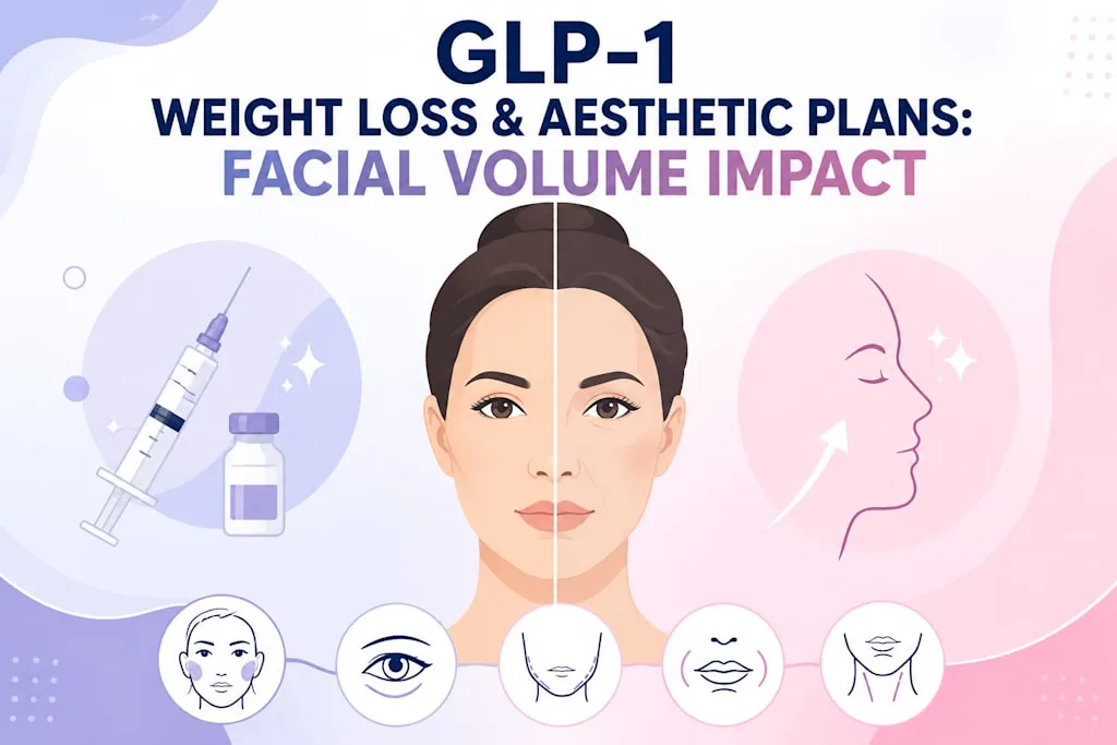 GLP-1 Weight Loss & Aesthetic Plans: Facial Volume Impact