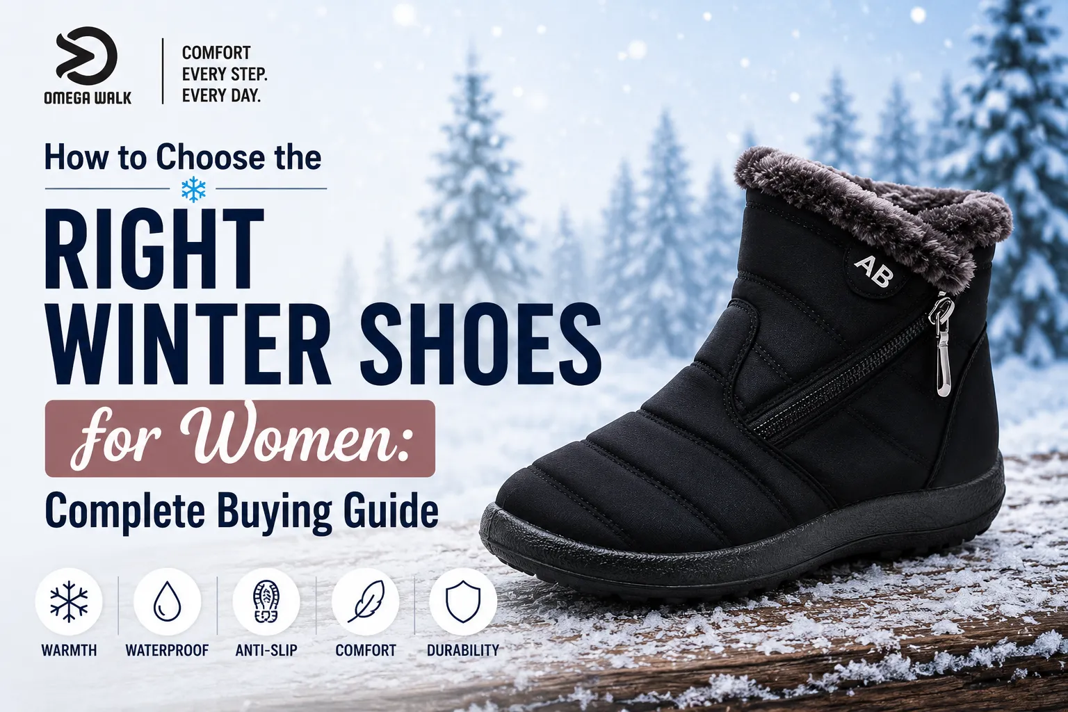 How to Choose the Right Winter Shoes for Women: Complete Buying Guide