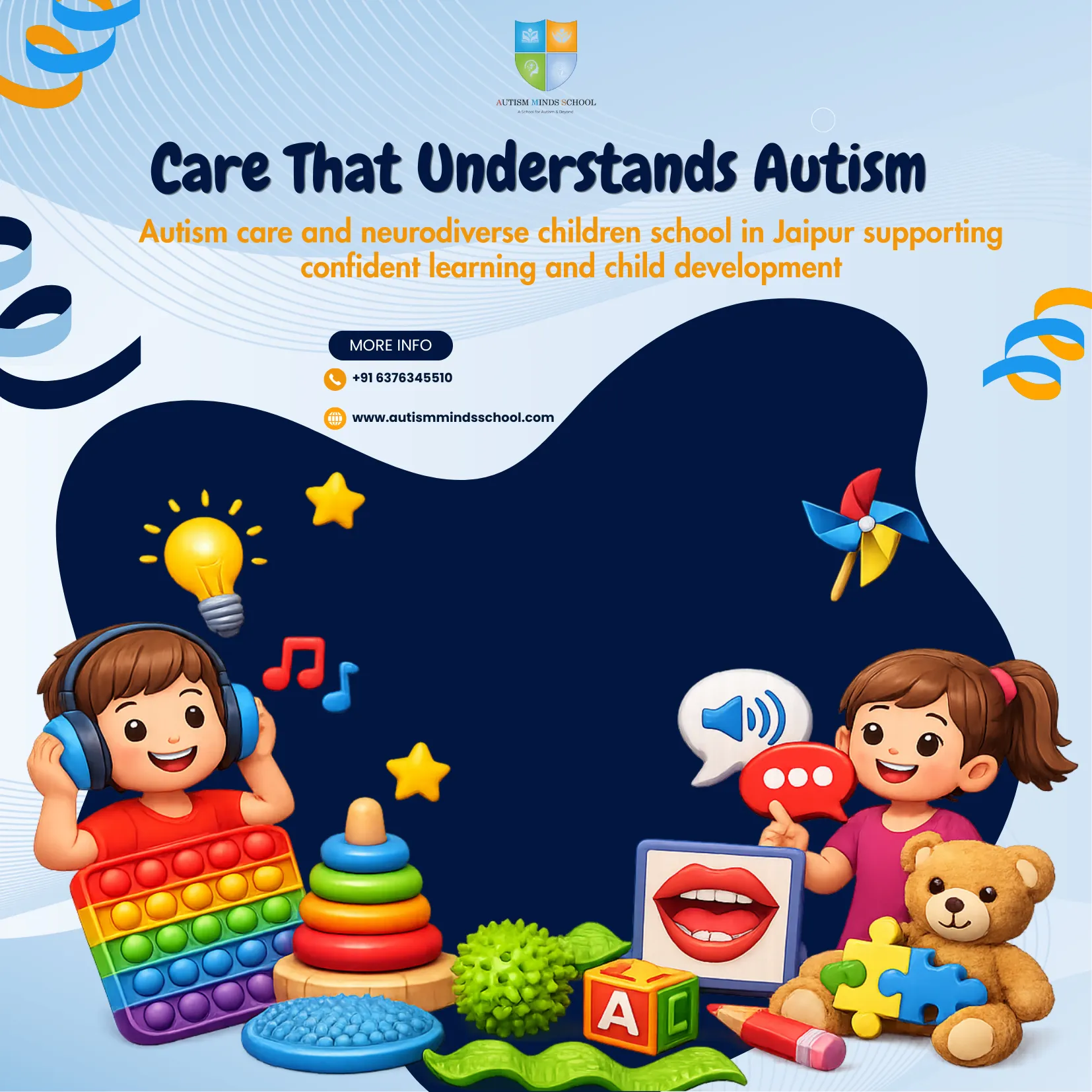 A Better Learning Environment for Neurodiverse Children to Grow with Confidence