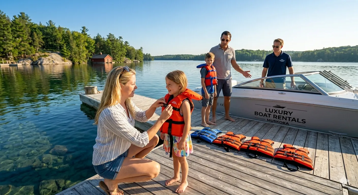 Boat Rental Muskoka: Safety Tips Every Family Should Know Before Getting on Board
