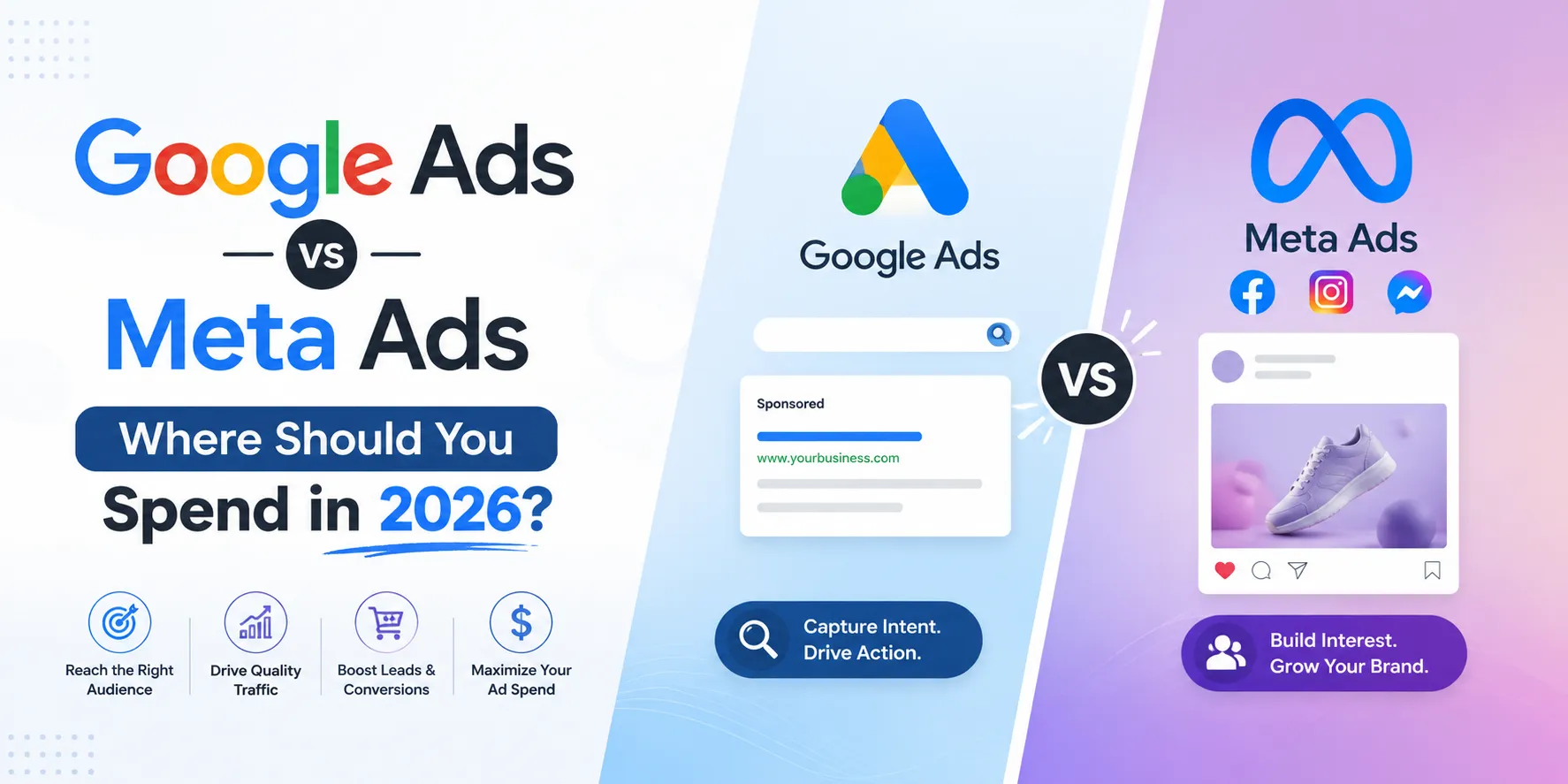 Google Ads vs Meta Ads: Where Should You Spend in 2026?
