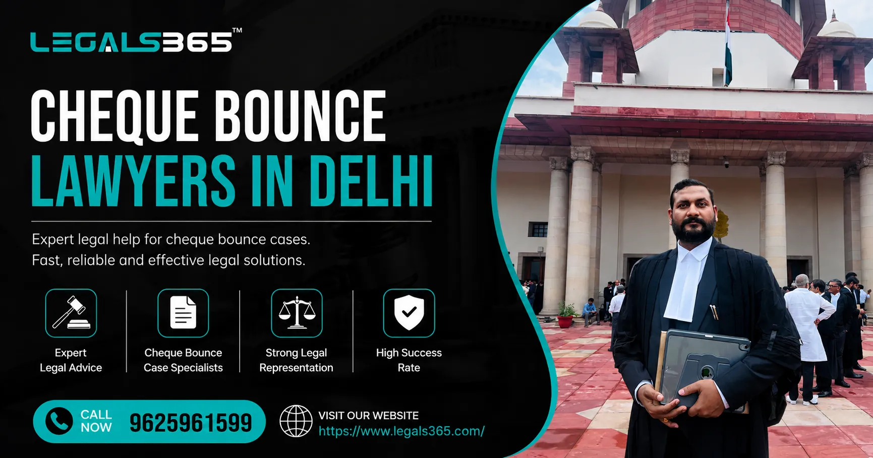 How Can Cheque Bounce Lawyers in Delhi Help Recover Your Money?