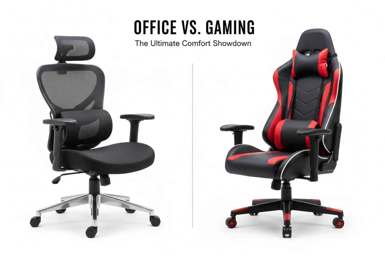 Gaming Chair or Office Chair: What’s Best for Long Hours?