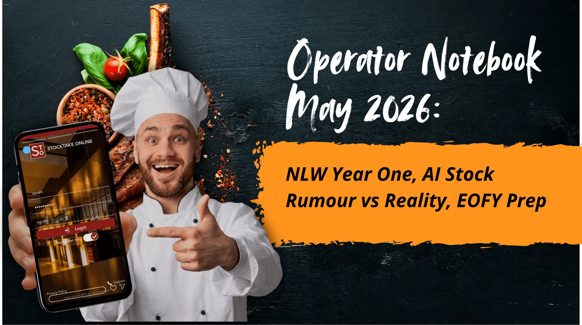 Operator Notebook May 2026: NLW Year One, AI Stock Rumour vs Reality, EOFY Prep