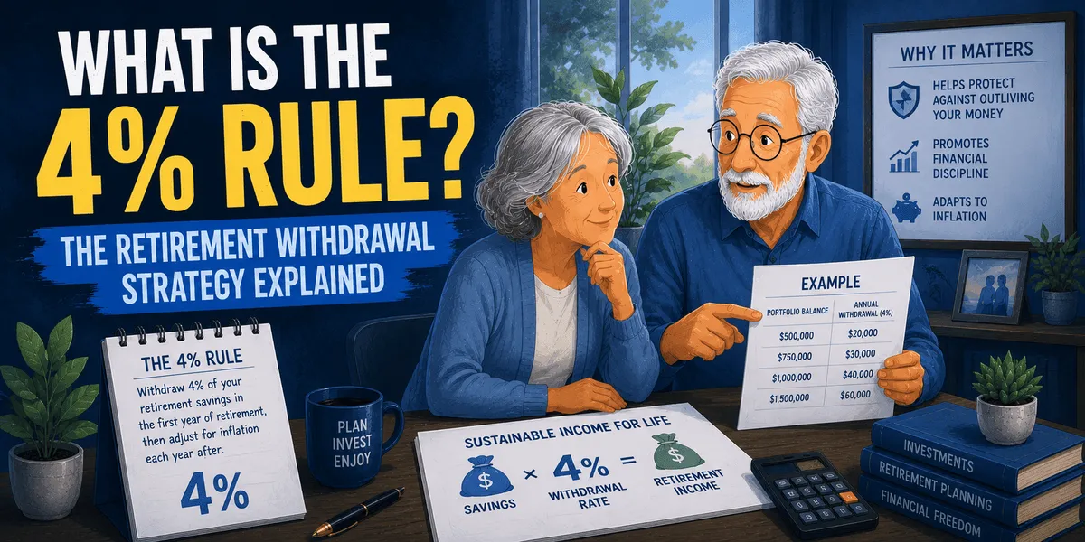 What Is the 4% Rule? The Retirement Withdrawal Strategy Explained