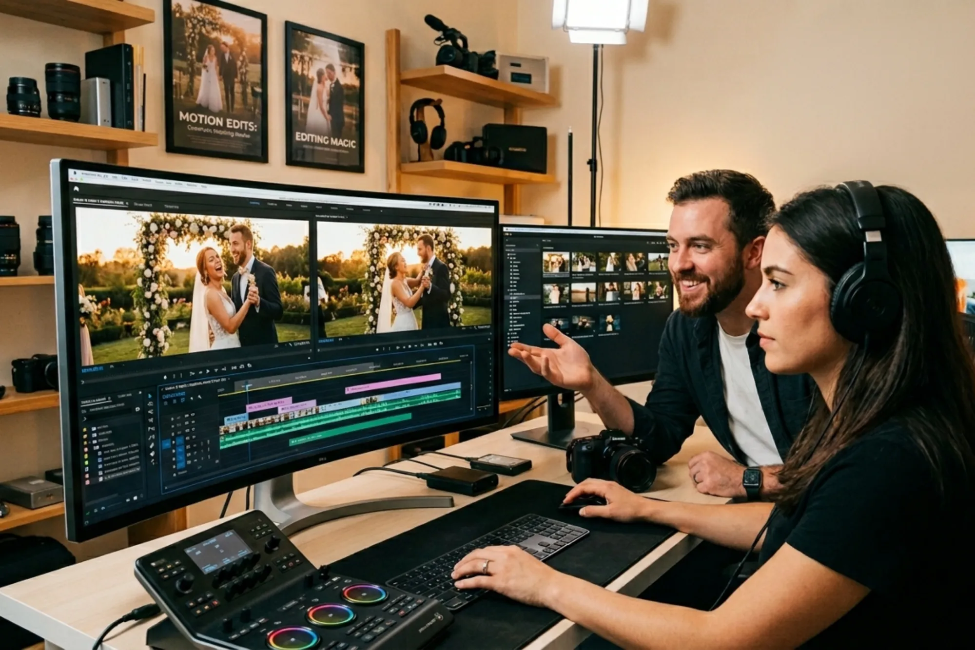 Motion Edits Wedding Movie Editing Services for Wedding Videographers