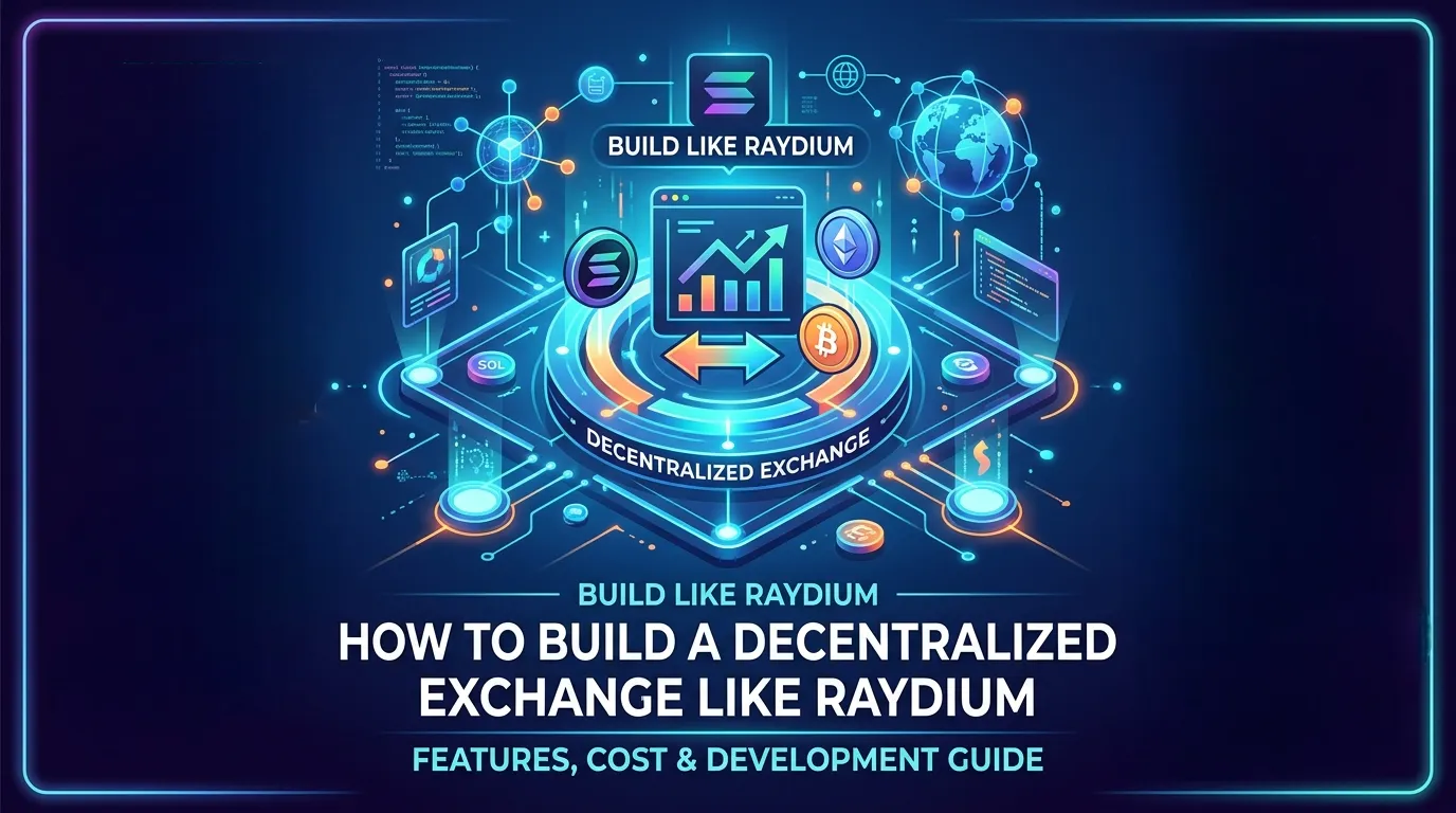 How to Build a Decentralized Exchange Like Raydium: Features, Cost & Development Guide