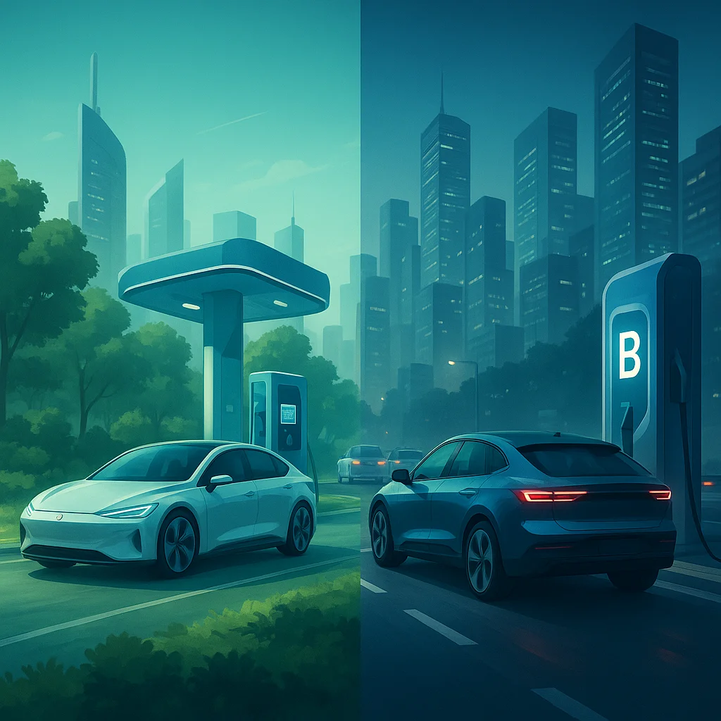 Hydrogen Fuel Cell Vehicles vs Battery Electric: The Real EV Divide
