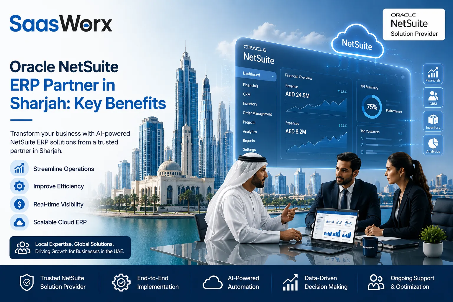 Oracle NetSuite ERP Partner in Sharjah: Key Benefits