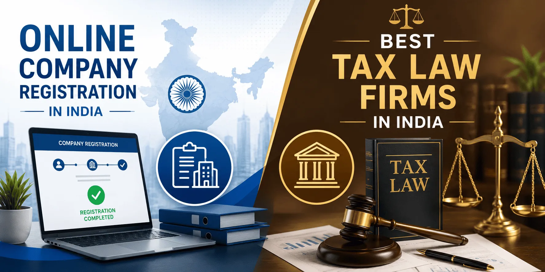 best tax law firms in india, online company registration in india