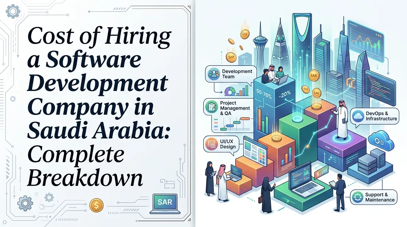 Cost of Hiring a Software Development Company in Saudi Arabia: Complete Breakdown