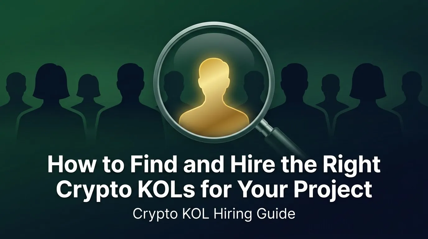 How to Find and Hire the Right Crypto KOLs for Your Project