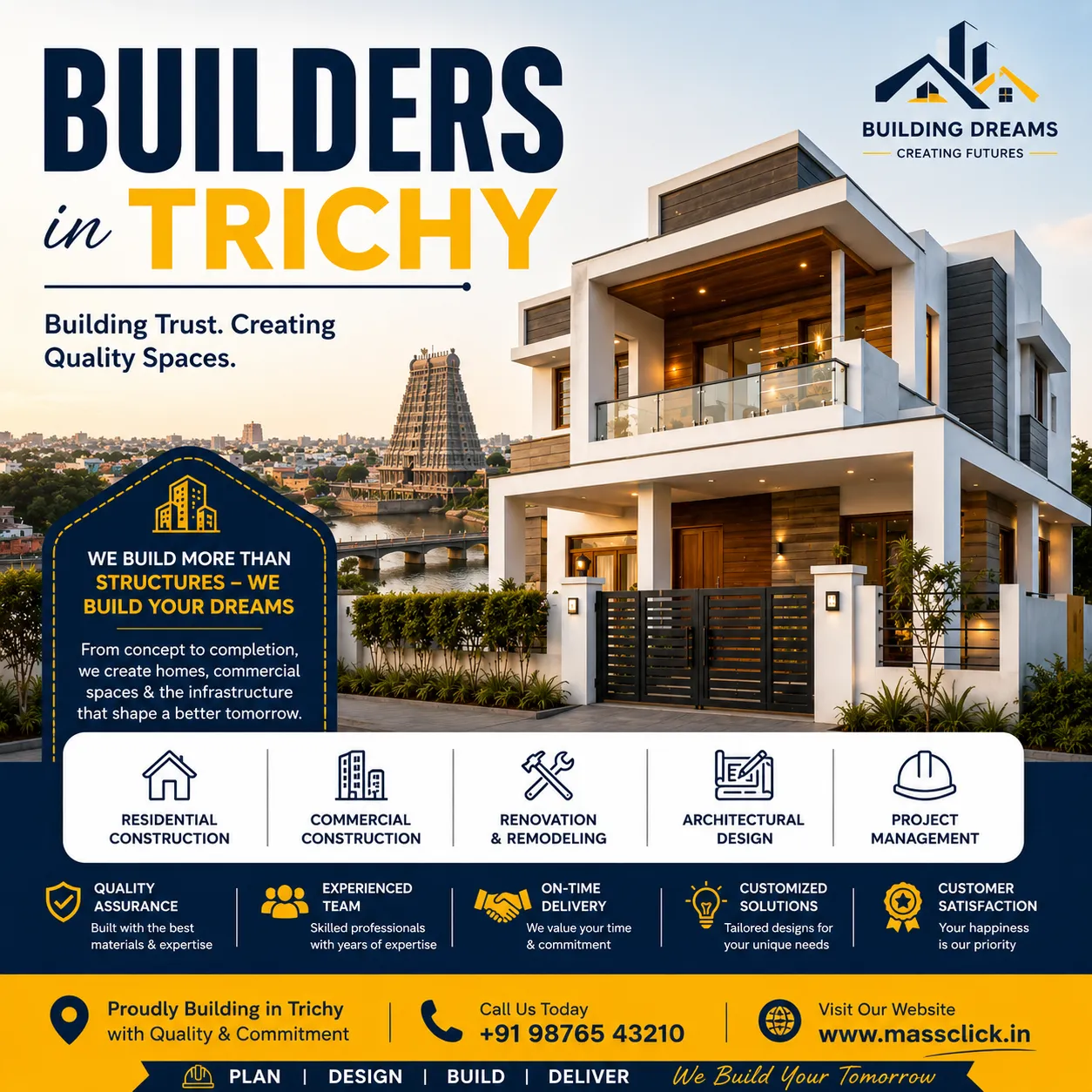 Builders in Trichy Creating Safe Communities