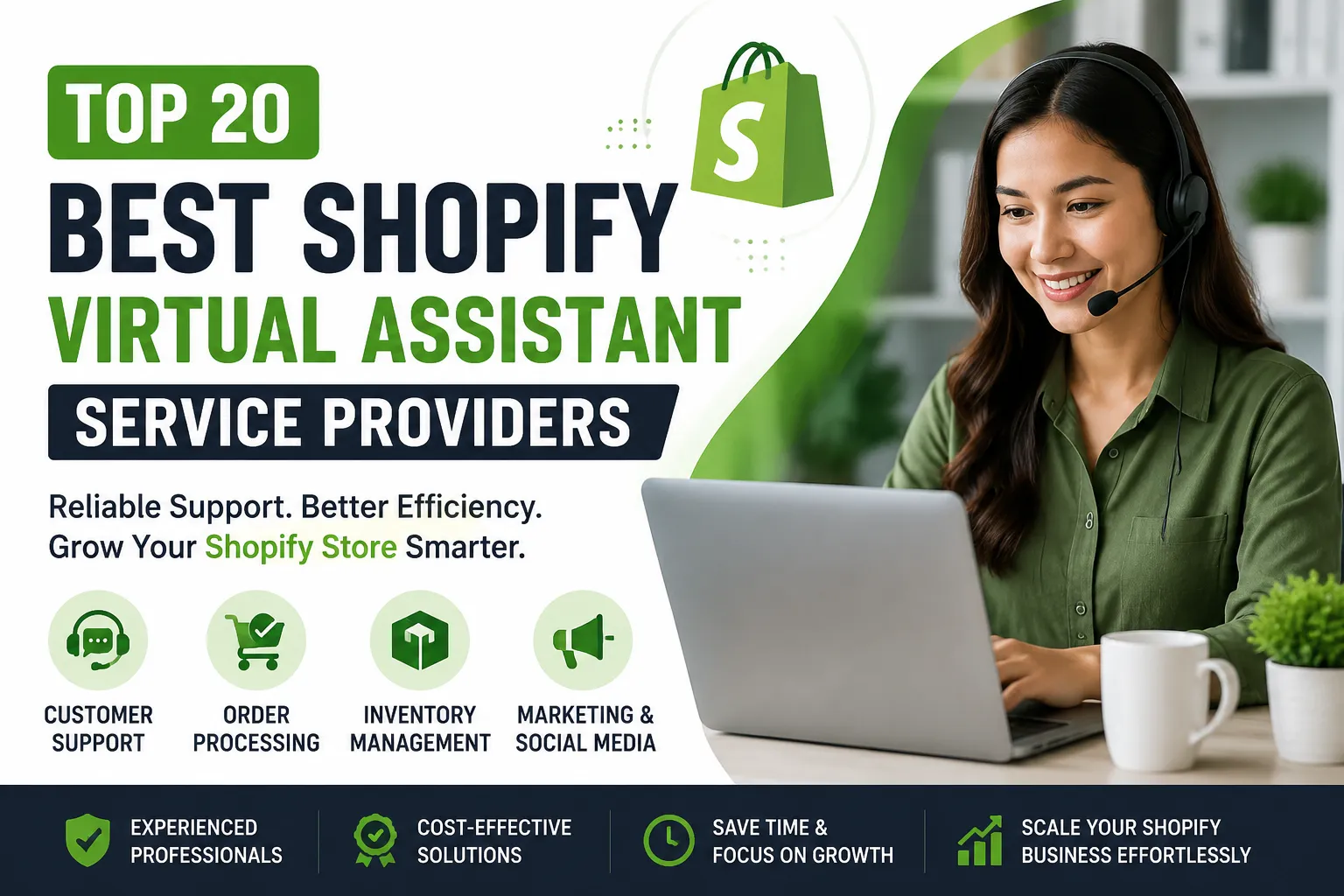 20 Best Shopify Virtual Assistant Providers for Busy Store Owners