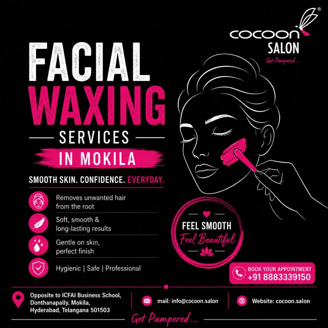 Painless Facial Waxing Services in Mokila by Experienced Professionals