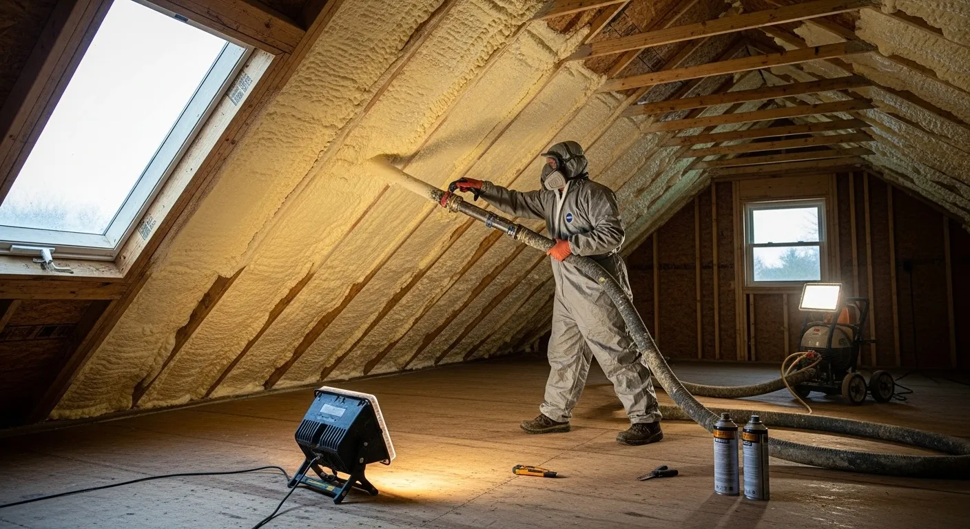 Understanding The Spray Foam Drying Time For Your Home In Boca Raton, FL