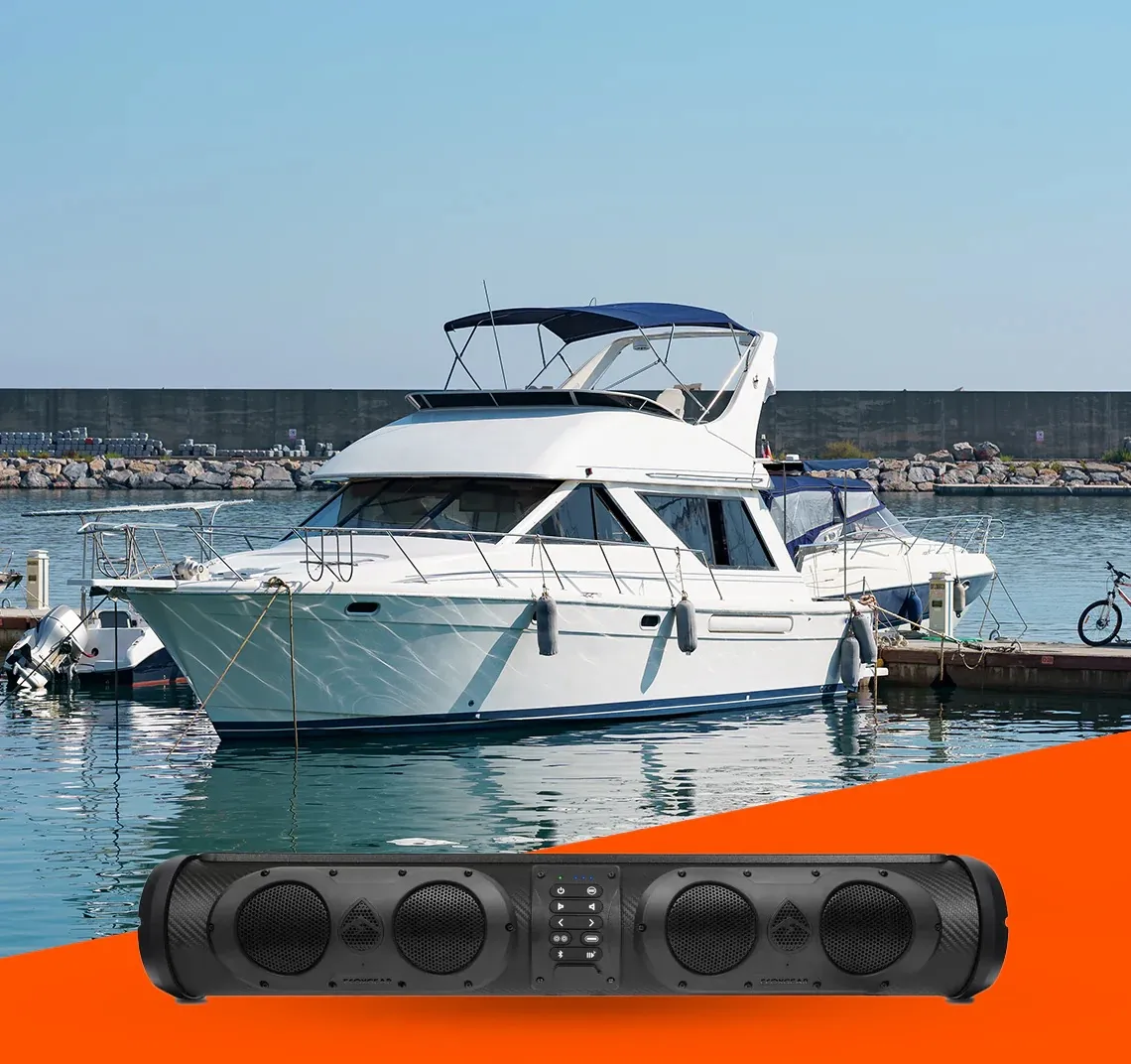 How Marine Speaker Bars Elevate On-Water Entertainment