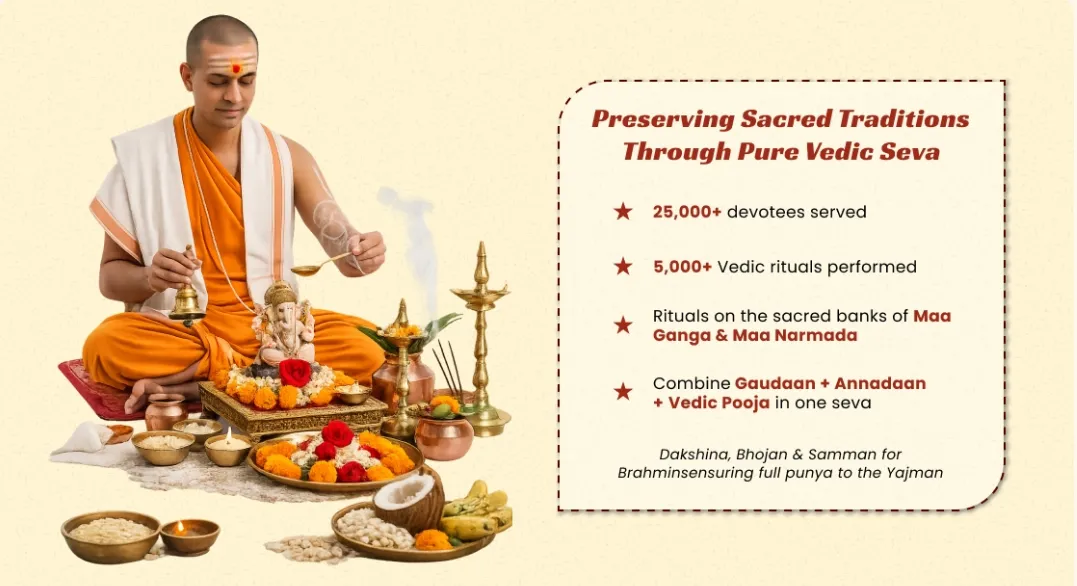 Krishnayan Vedic Celebration — Celebrate Special Moments with Dharma and Seva