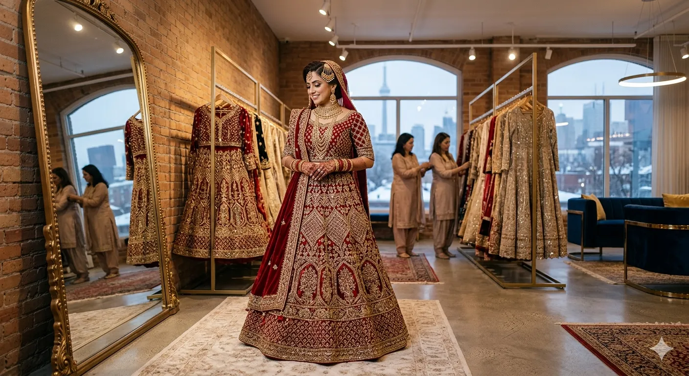 Why Canadian Pakistani Brides Are Choosing Custom Bridal Dresses Over Ready Made in 2026