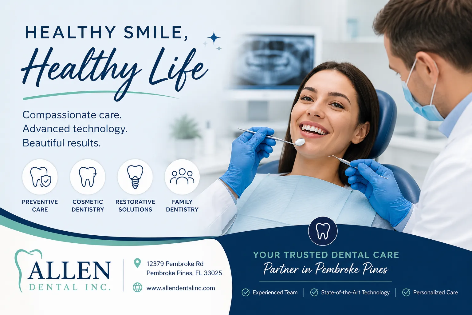 Comprehensive Dental Care for a Healthy, Confident Smile in Pembroke Pines