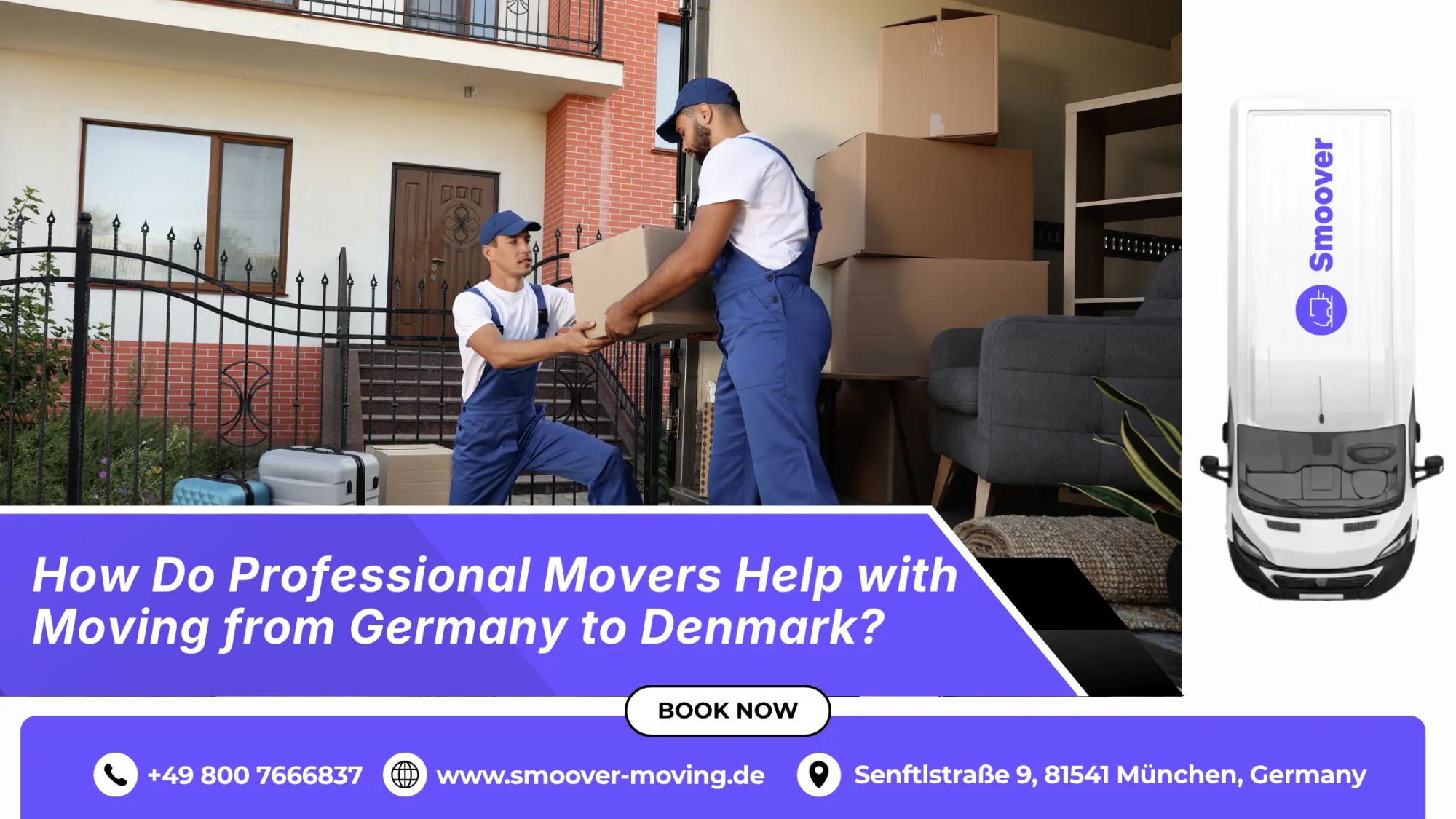 How Do Professional Movers Help with Moving from Germany to Denmark?