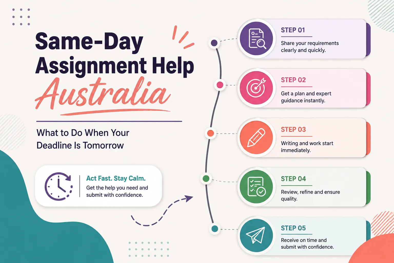 Same-Day Assignment Help Australia: What to Do When Your Deadline Is Tomorrow