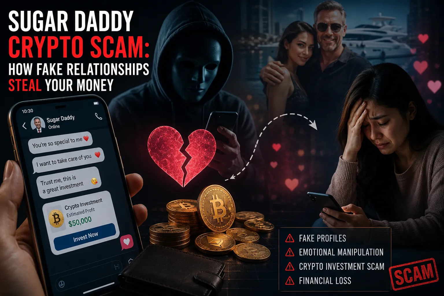 Sugar Daddy Crypto Scam: How Fake Relationships Steal Your Money