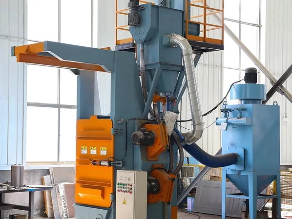 SINGLE HOOK SHOT BLASTING MACHINE