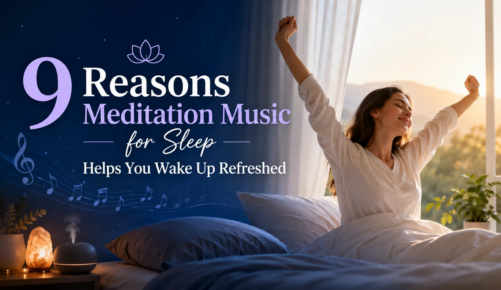 9 Reasons Meditation Music for Sleep Helps You Wake Up Refreshed