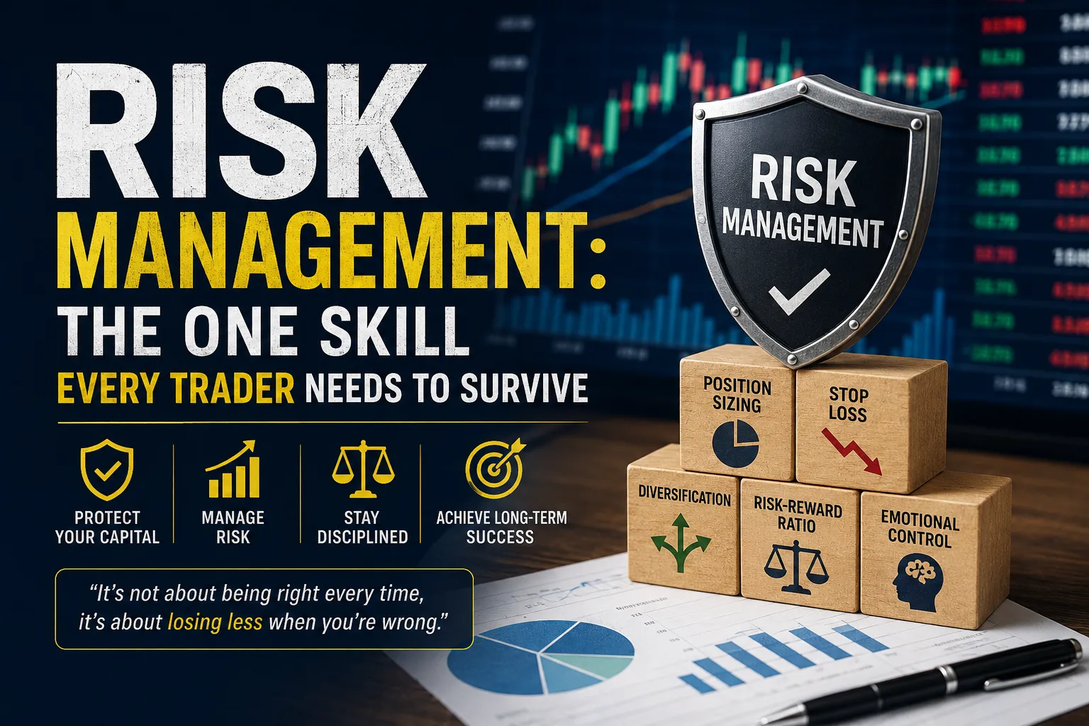 Risk Management: The One Skill Every Trader Needs to Survive