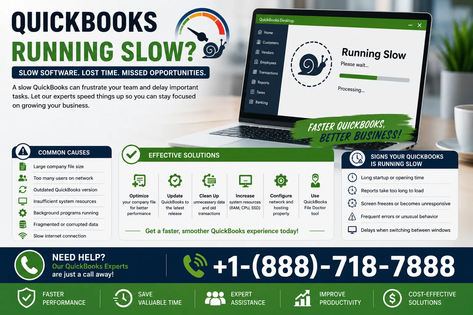 QuickBooks Running Slow? Here Is the Real Fix