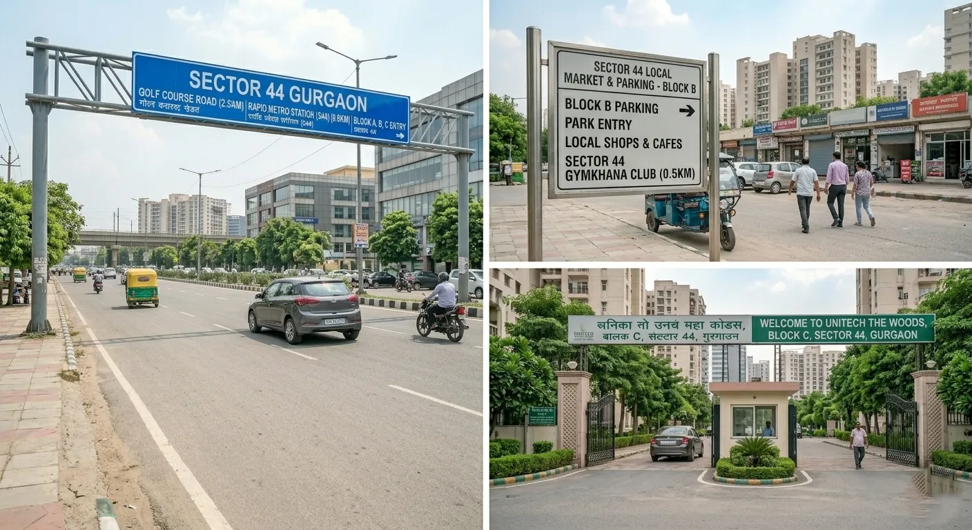 Sector 44 Gurgaon Lifestyle and Connectivity